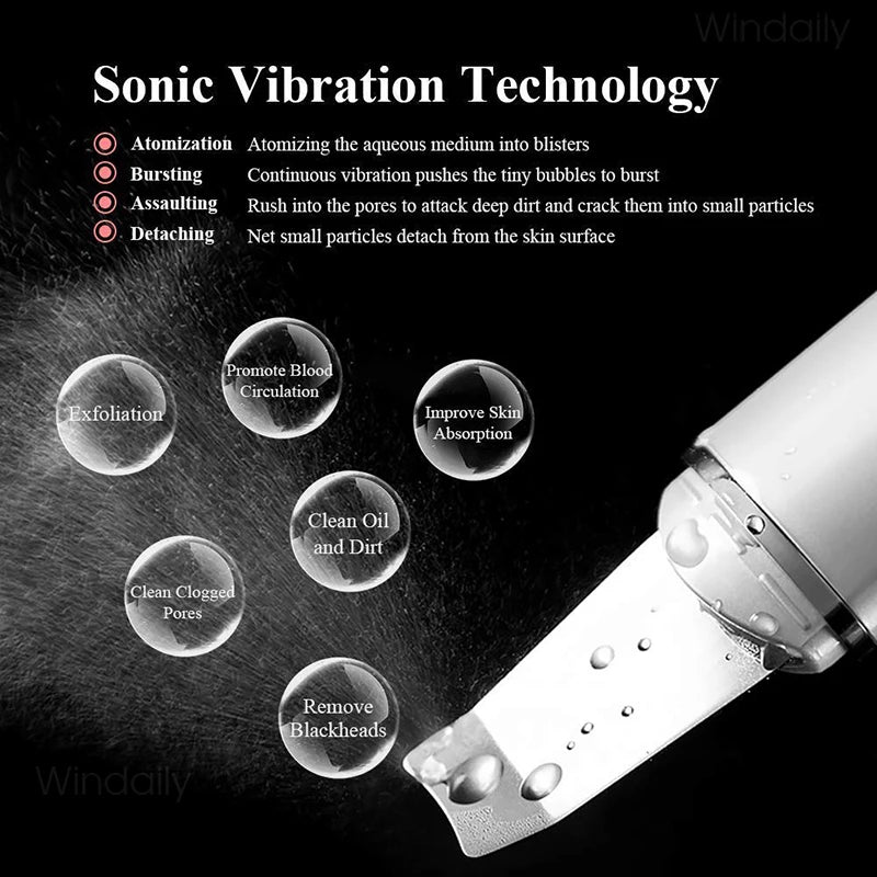 GlowWave Ultrasonic Skin Spatula Home